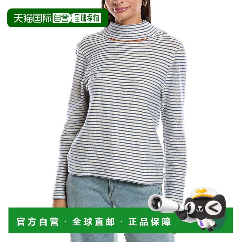 自营Nation LTD Delphine运动衫-蓝色 美国奥莱直发