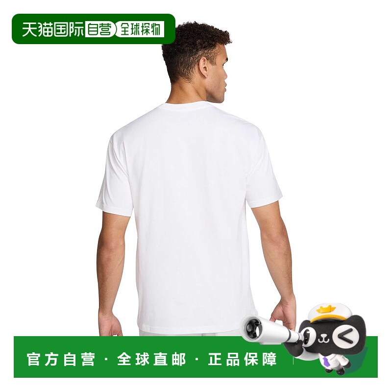 自营男士NIKE运动服MAX90 T恤_白色 美国奥莱直发耐克