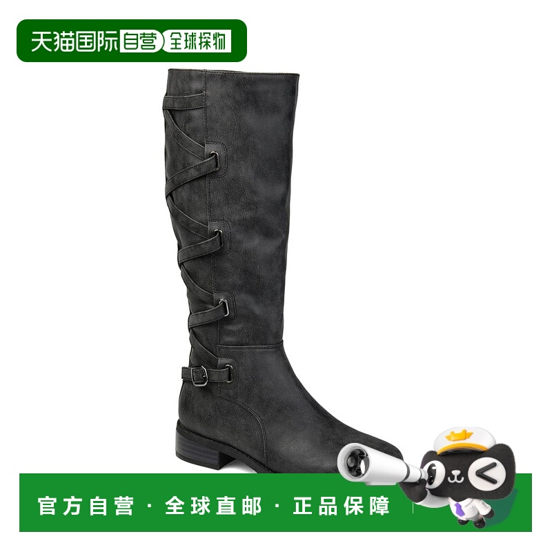 1h可退 【美国直邮】Journee Collection 女士宽小腿 Carly 靴子