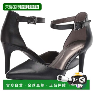 Ginata Stiletto 自营Women Bandolino Ankle Strap Black Pump