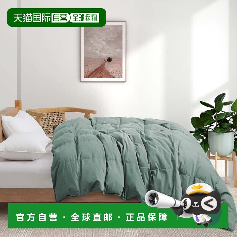 自营peace nest四季棉质羽绒被/羽绒被芯 - 绿色 美国奥莱直发图片