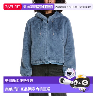 自营La Fiorentina Cropped Jacket - Blue 外套美国直发奥莱