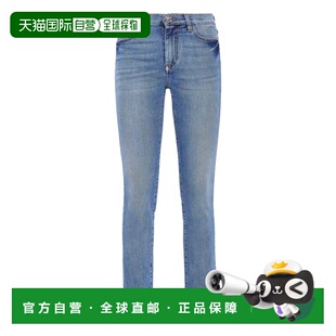 太平洋蓝 自营philipp 型 常规版 美国奥莱直发 plein牛仔裤