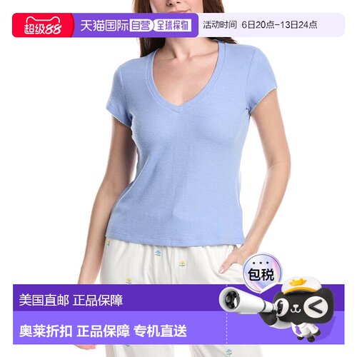自营PJ Salvage Vacay Vibes T-Shirt - Blue 女装美国直发奥莱