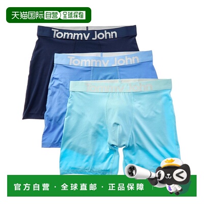 自营Tommy John 3套360 Sport Micro 6in Boxer Brief-蓝色 美国