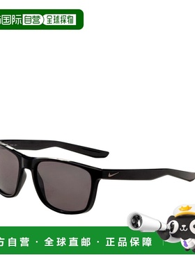 自营Nike Men's 57 mm Black Sunglasses - black 美国奥莱直发