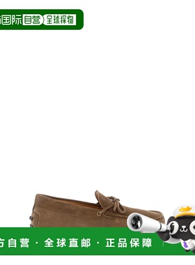 自营tod'sBrown Loafers with Rounded Toe - brown 美国奥莱直发