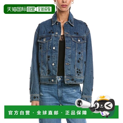 自营DL1961 Jodie夹克-蓝色 美国奥莱直发外套