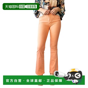 自营 esqualo桃色 Flair 长裤 - 桃色 美国奥莱直发裤子牛仔裤