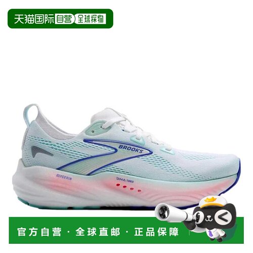 自营Brooks甘油22白色/贝壳/Amparo蓝色120434-1b-110女式-白色