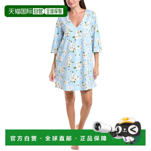 自营bedhead床头短礼服-蓝色 美国奥莱直发连衣裙