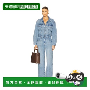 李维斯 Denim 香港直邮潮奢 连身 Baggy Levi 蓝色 1h可退 女士