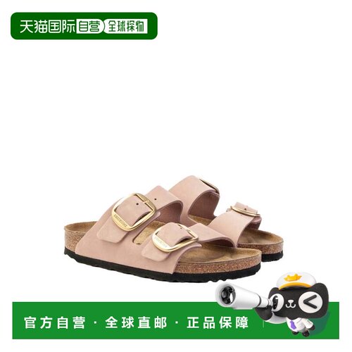 自营birkenstockSoft Pink Arizona Big Buckle High Shine Sanda