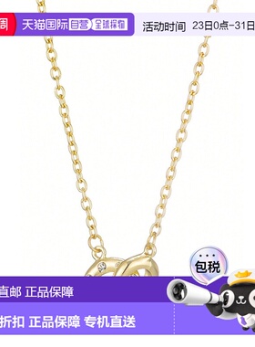 自营adorniaTarnish Resistant 18k Gold Plated CZ Locking Ring