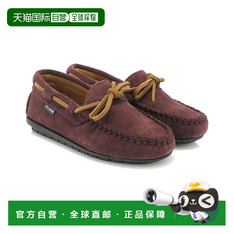 自营atlanta mocassin亚特兰大Moccasin绒面Moccasin-红色 美国奥