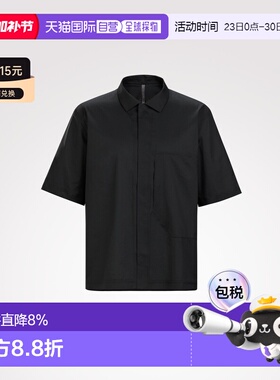 加拿大直邮Arc'teryx Veilance Demlo 短袖男士简约夏季衬衫（隐