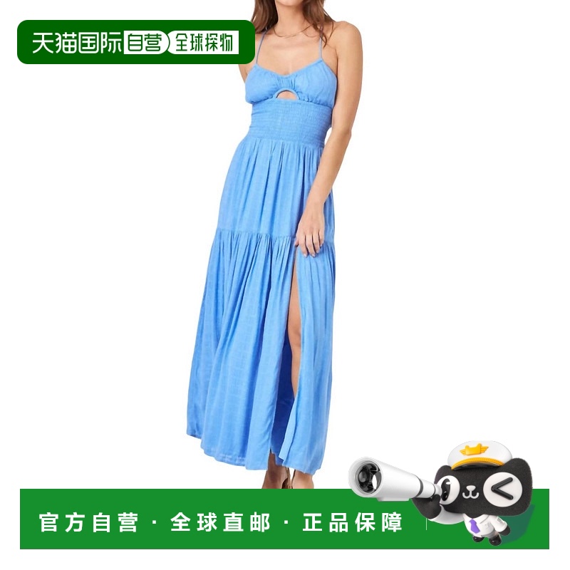 自营 l spaceCalla Dress In Veri Peri - veri peri 美国奥莱直