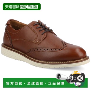 自营vance co.Vance Lorenzo Wingtip Hybrid 休闲正装鞋 - 棕色