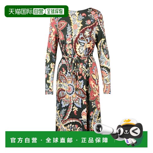 自营etroMidi Dress Viscose - Multicolor - neutrals 美国奥莱