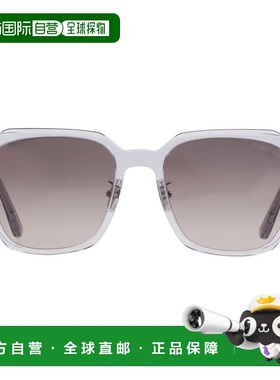 自营Tom Ford Grey Square Unisex Sunglasses FT0971-K 20B 54 -