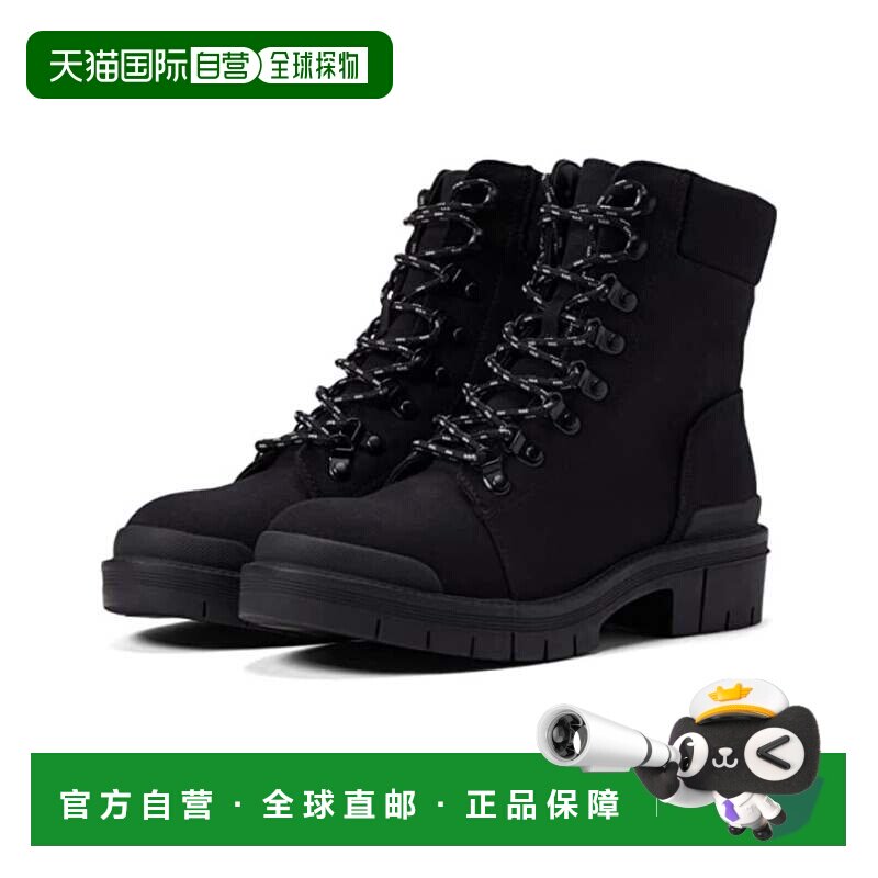 自营Women's MIA Wyn MH1488- Boots Black Round Toe Lace Up Bl图片