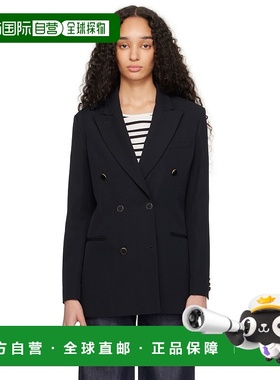 1h可退 香港直邮潮奢 A.P.C. 女士 海军蓝 Anastasia Barbieri 联