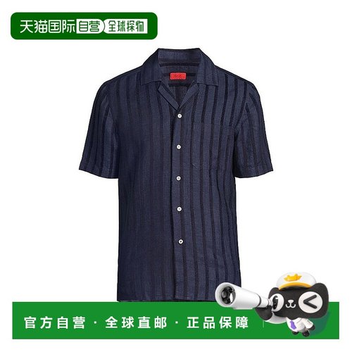 1h可退 【美国直邮】isaia 男士 衬衫正品舒适流行穿搭小众百搭高