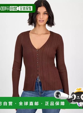 1h可退 【美国直邮】ultra flirt 女士 毛衣针织开衫