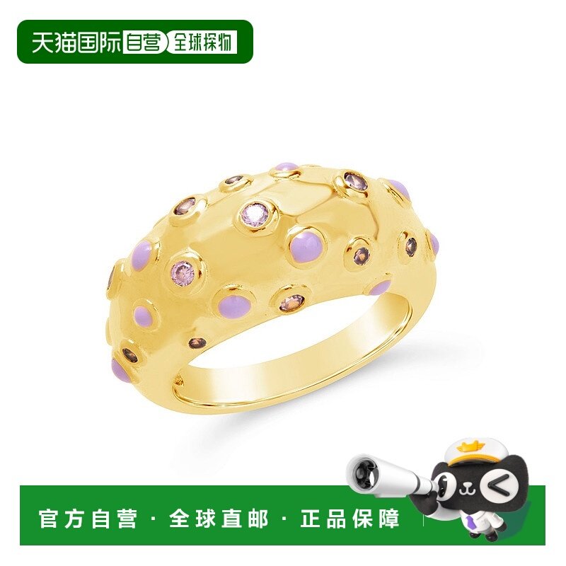 sterling foreverEmberly 圆顶戒指 金 【美国奥莱】直发配饰,饰品/流行首饰/时尚饰品新,戒指/指环,淘宝优惠券,粉丝福利购,淘宝优惠卷