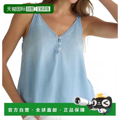 自营 bella dahlDahl Button Front Cami浅里维埃拉水洗-浅里维埃