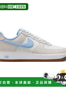 自营MENS NIKE AIR FORCE 1 07 LV8 PHOTON DUST/PSYCHIC BLUE_IB