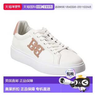 自营Bally Brettys Leather Sneaker - white 美国奥莱直发女鞋