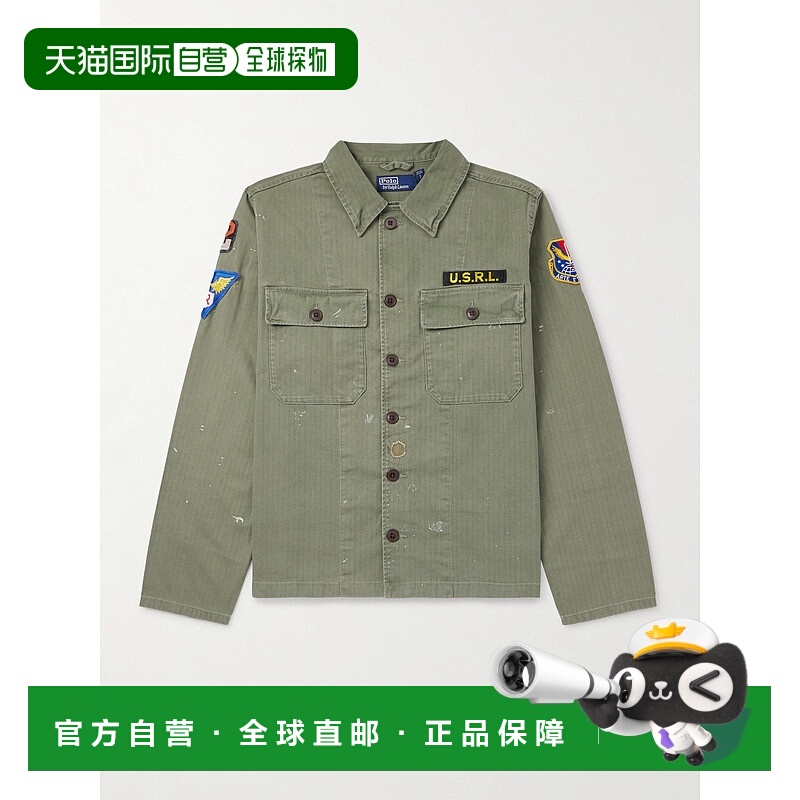 香港直邮潮奢 Polo Ralph Lauren Polo 拉夫 劳伦 男士 长袖衬衫
