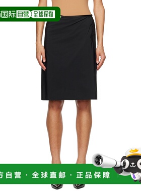 1h可退 香港直邮潮奢 Givenchy 纪梵希 女士 黑色 Voyou Belt 半