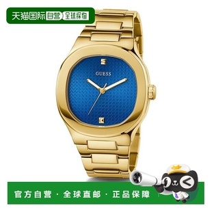 Dress Men 自营Guess gold Steel Watch 美国奥莱 Stainless