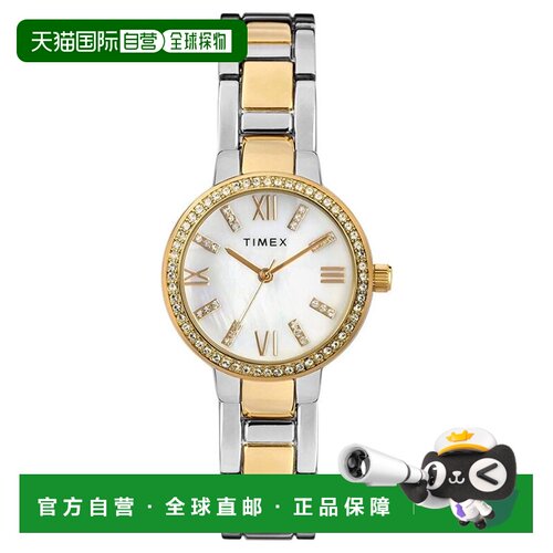 自营Timex Women's Swarovski Mother Of Pearl Dial Watch - mot