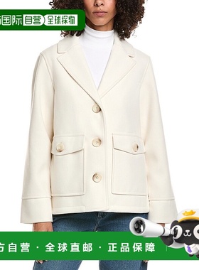 自营Sam Edelman Fleece Jacket - white 美国奥莱直发外套