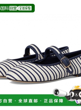 1h可退 美国直邮Steve Madden Dory Navy/White Satin思美登女鞋