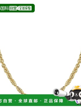 美国直邮Julianna B朱莉安娜女士项链金色圆环相扣简约休闲时尚