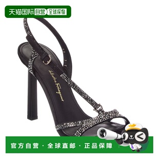 Sandal 自营salvatore blac Suede ferragamoFerragamo Jole