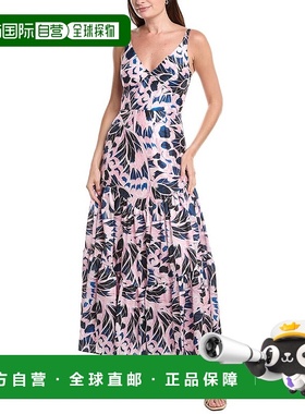 自营 hutch哈奇雅顿礼服-蓝色 美国奥莱直发连衣裙长裙