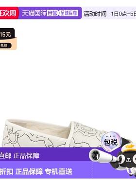 自营salvatore ferragamoKim Gal Espadrilles - white 美国奥莱