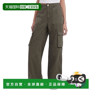 自营Tommy Jeans Claire Cargo Pants Women's  High Rise Wide-L