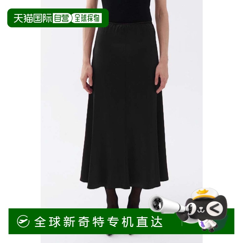 自营 nocturne松紧腰迷笛裙-黑色 【美国奥莱】直发