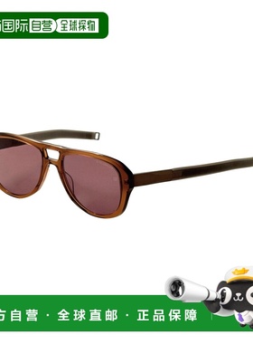 自营Dita Men's 55 mm Brown Sunglasses - copperhead brown gun