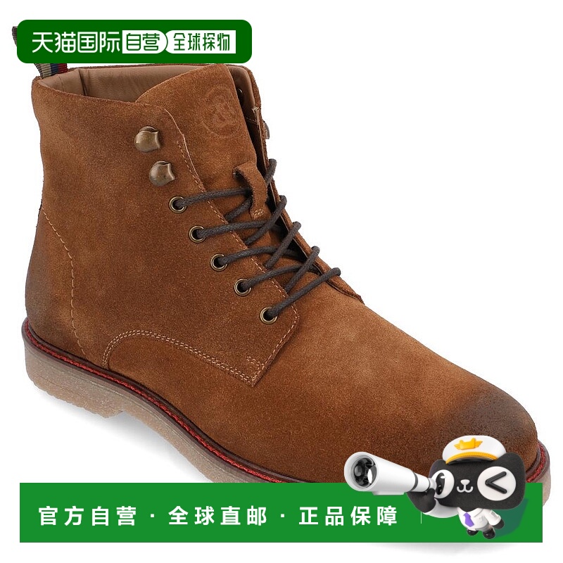 1h可退 【美国直邮】Thomas Vine Samwell 真皮高帮靴 时尚男靴