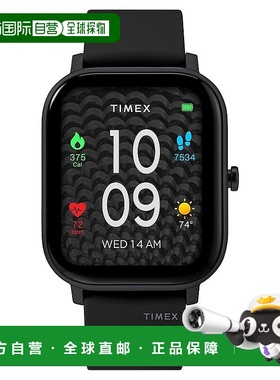 自营 TIMEX都市RS中性手表-黑色 美国奥莱直发天美时