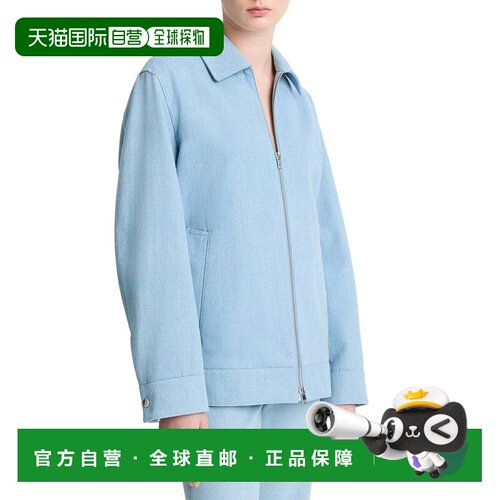 自营Vince Twill Jacket - blue 美国奥莱直发外套