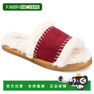 女式 Collection True Comfort 葡萄酒 自营 泡沫拖鞋 Journee