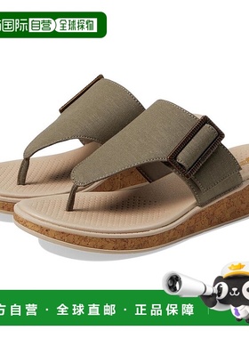 【美国直邮】bzees 女士 凉鞋进口编织坡跟女士鞋拖鞋